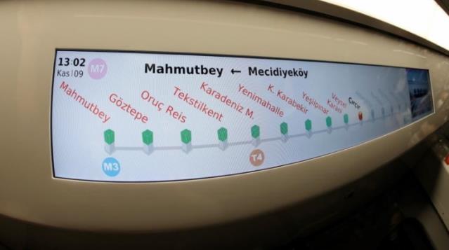 Mecidiyeköy-Mahmutbey Metrosu Açıldı! Mecidiyeköy-Mahmutbey Metro Durakları