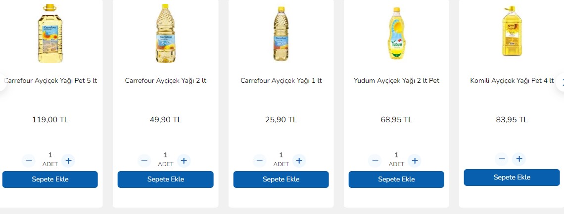 Dolar Çakıldı, Ayçiçek Yağına İlk İndirim Geldi! Bitmeden Yetişin, En Ucuz 5 LT Teneke Ayçiçek Yağı Fiyatı 66.50 TL Oldu