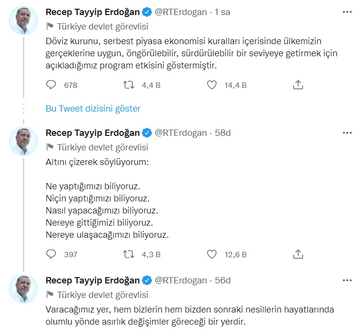 Cumhurbaşkanı Erdoğan'dan Son Dakika  Ekonomik Program Ve Döviz Kuru Açıklaması!