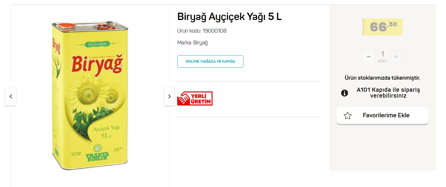 İki Marketten İndirim Geldi, Ayçiçek Yağı Fiyatları Düştü! BİM, ŞOK, A101, Tarım Kredi Ayçiçek Yağı Güncel Fiyat Listesi