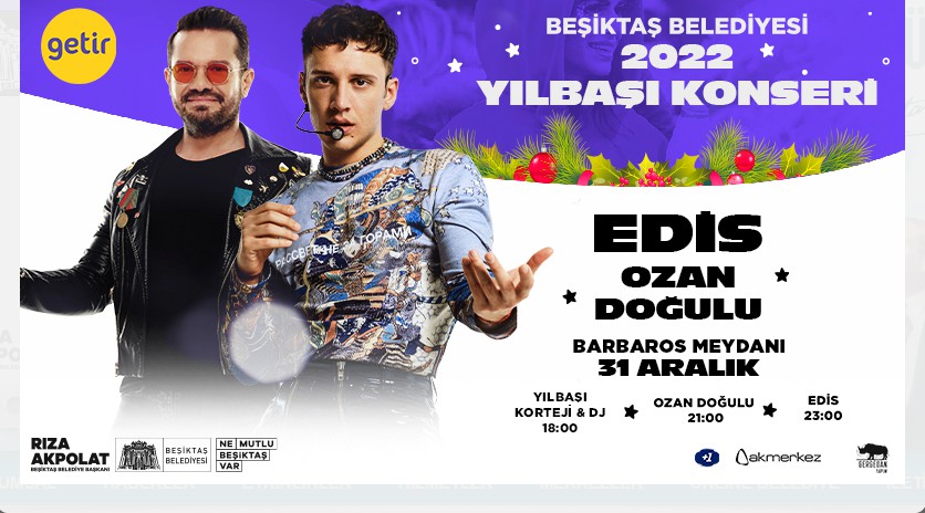 İstanbul Yılbaşı Programı 2022! Büyükşehir Belediyesi Ücretsiz Yılbaşı Konserleri