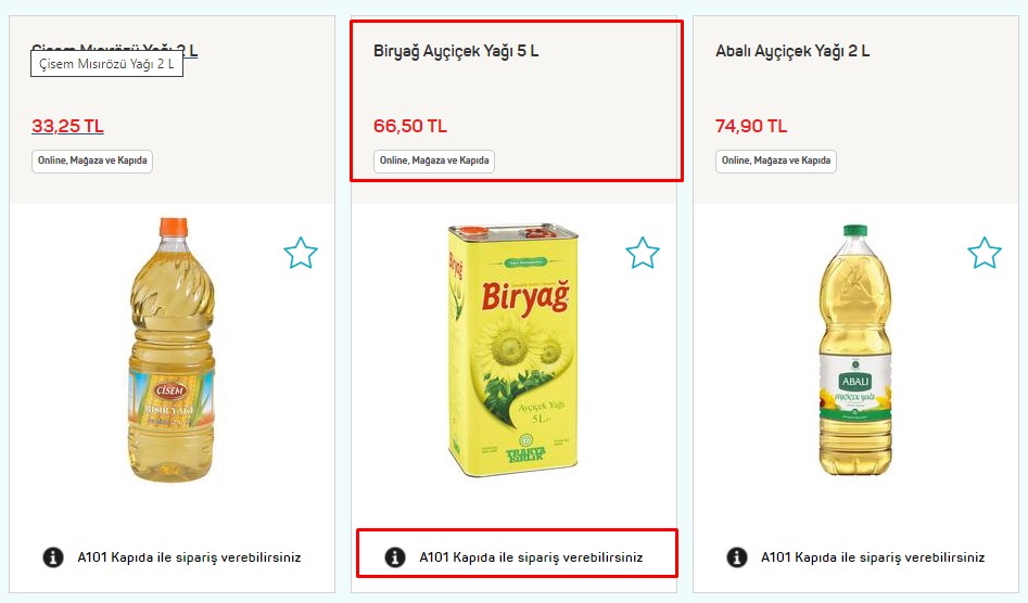 A101'den Akın Ettiren Kampanya! 5 LT Ayçiçek Yağını 66.50 TL'ye Sattı İlgi Çok Olunca Bir İndirim Daha Geldi
