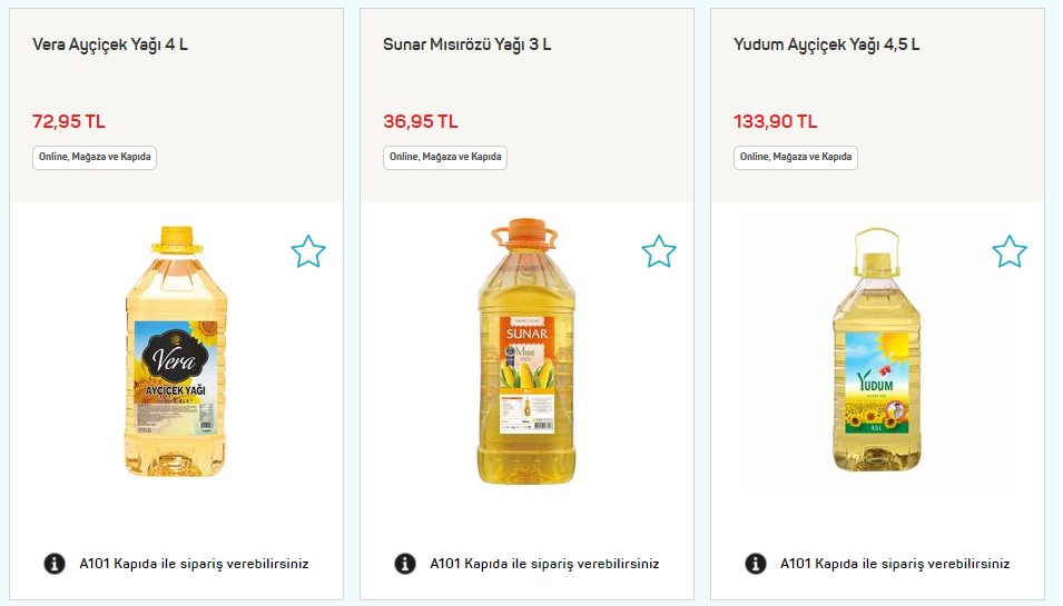 A101'den Akın Ettiren Kampanya! 5 LT Ayçiçek Yağını 66.50 TL'ye Sattı İlgi Çok Olunca Bir İndirim Daha Geldi