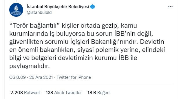 İBB'de İşe Alınan Personellere Teftiş Açılmasına Kılıçdaroğlu ve İmamoğlu'ndan Tepki