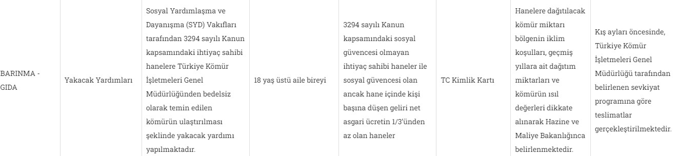 Aile Bakanlığı Yakacak Yardımları: İhtiyaç Sahiplerine Odun Kömür Yardımı Yapılıyordu, Doğalgaz Desteği De Başladı