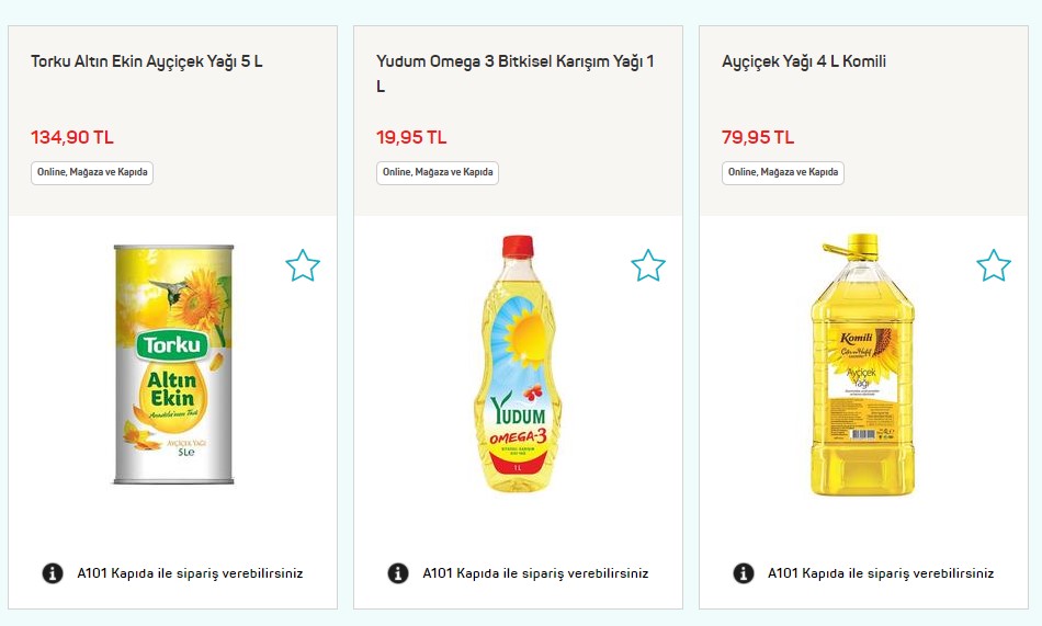 Son Dakika: A101 Sıvıyağ Fiyatları Değişti, 5 Litre Yağ 78.95 TL Oldu! Vera, Komili Yudum Çisem Ayçiçek, Mısırözü Fiyatı