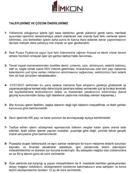 Beton ve Çimento Fiyatlarına Yüzde 400 Zam Yapıldı, İMKON Başkanı Tellioğlu'ndan Hükümete Fiyat Farkı Çağrısı Geldi