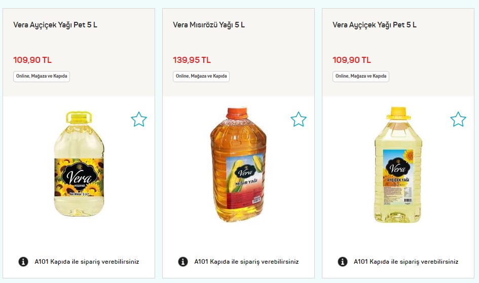 Lira Lira Gelen Zamlar Kuruş Kuruş Düşüyor! A101, Şok Carrefour Bim Migros En Ucuz 5 LT Ayçiçek Yağı Fiyatları Düştü Mü?