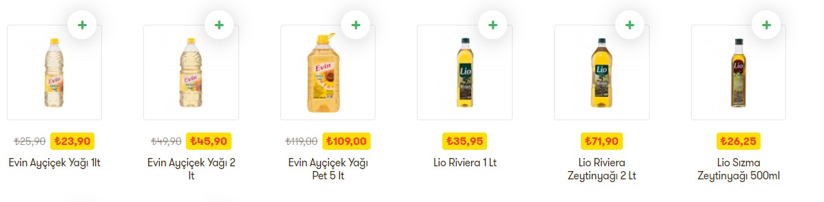 Lira Lira Gelen Zamlar Kuruş Kuruş Düşüyor! A101, Şok Carrefour Bim Migros En Ucuz 5 LT Ayçiçek Yağı Fiyatları Düştü Mü?