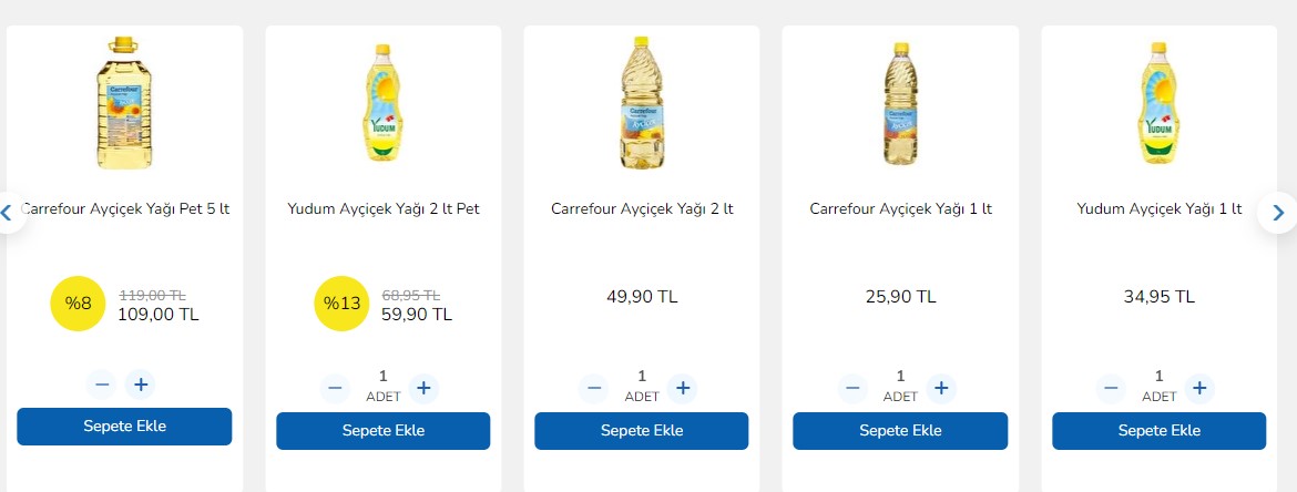 Ayçiçek Yağına Dev İndirim Torku'dan Geldi! En Ucuz Torku Altın Ekin 5 LT Teneke Ayçiçek Yağı Fiyatı 74.95 TL Oldu