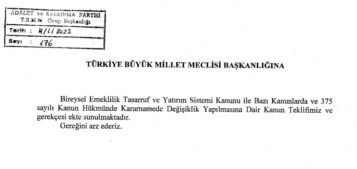 AK Parti Meclise Sundu! Yeni Kanun Teklifi Maddeleri Açıklandı!