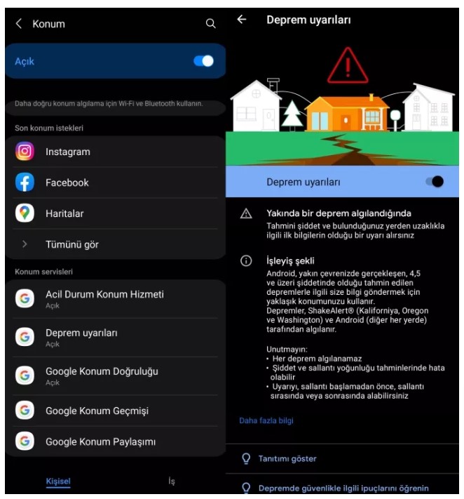 Google Android Deprem Erken Uyarı Uygulaması Sistemi Nasıl Yapılır, Çalışılır, İndirilir?