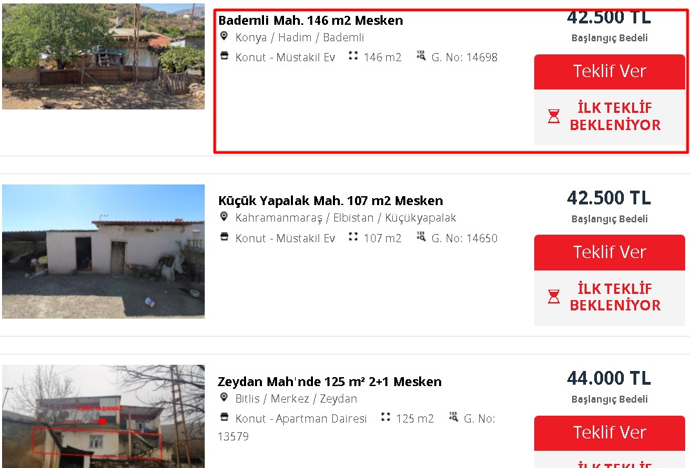 Ziraat Bankası Çılgın Kampanyayı Başlattı! 4 Bin TL Peşin, Aylık 632 TL Taksitle 146 M2 Satılık 3+1 Müstakil Ev İlanı