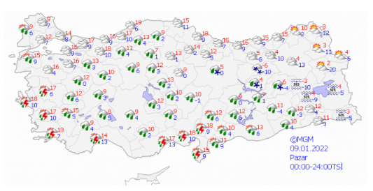 Meteoroloji'den Hafta Sonu Uyarısı! Bu İllere Sağanak Geliyor