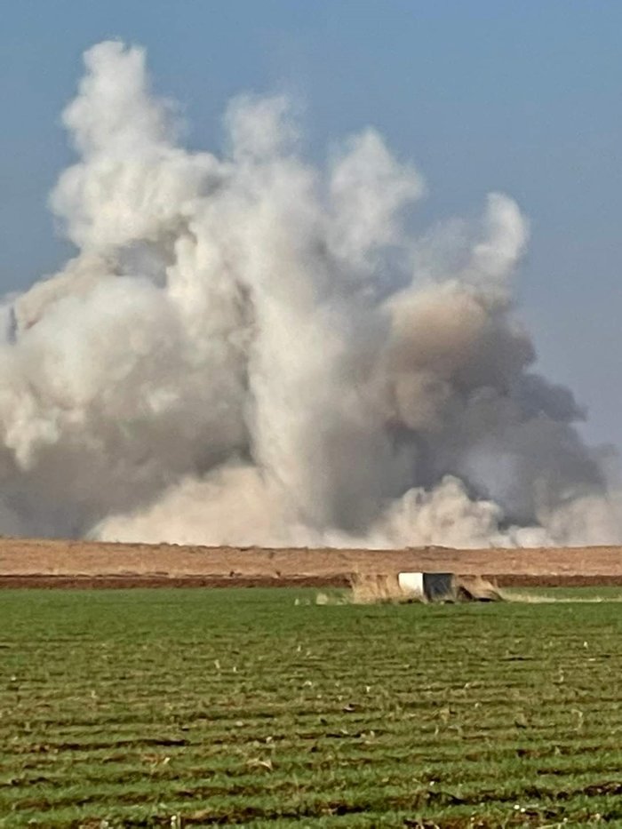 Son Dakika! Suriye Tel Abyad'da Askeri Araç Geçişi Sırasında Patlama! Şehit ve Yaralı Askerler Var