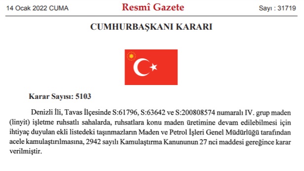 Riskli Alan - Yenileme Alanı İlanları, Arazi Toplulaştırma Ve Acele Kamulaştırma Kararları Resmi Gazete'de Yayınlandı!