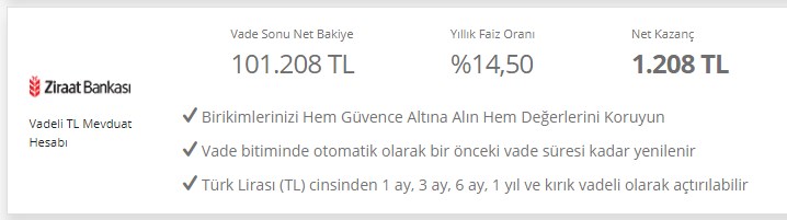 Ziraat Bankası, Halkbank, Vakıfbank'tan 32 Günlük Vadeli Mevduat Faiz Atağı! 10.000 TL'si Olup Yüksek Faiz Arayanlar