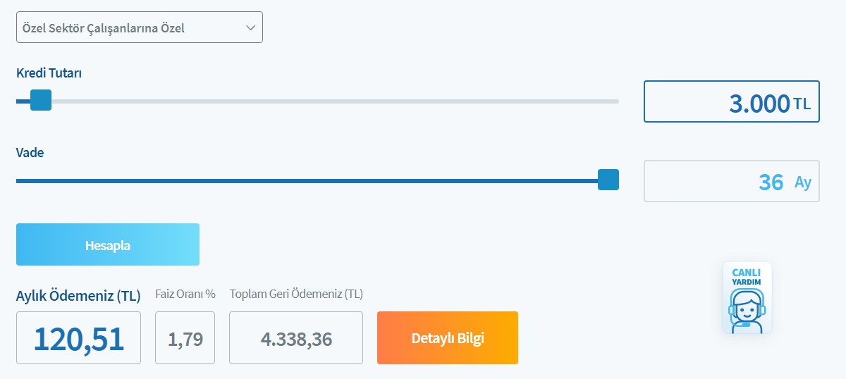 Halkbank 3000 TL Para Desteği Veriyor! 3 Sonra Ayda 115 Lirayla Kapatılacak