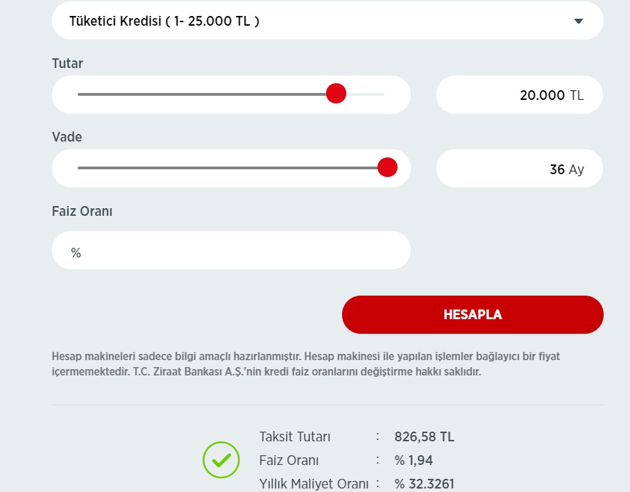 Halkbank, Ziraat Bankası, Vakıfbank 20 Bin TL İhtiyaç Kredisini Günlük Kaç Lira Taksitle Veriyorlar?