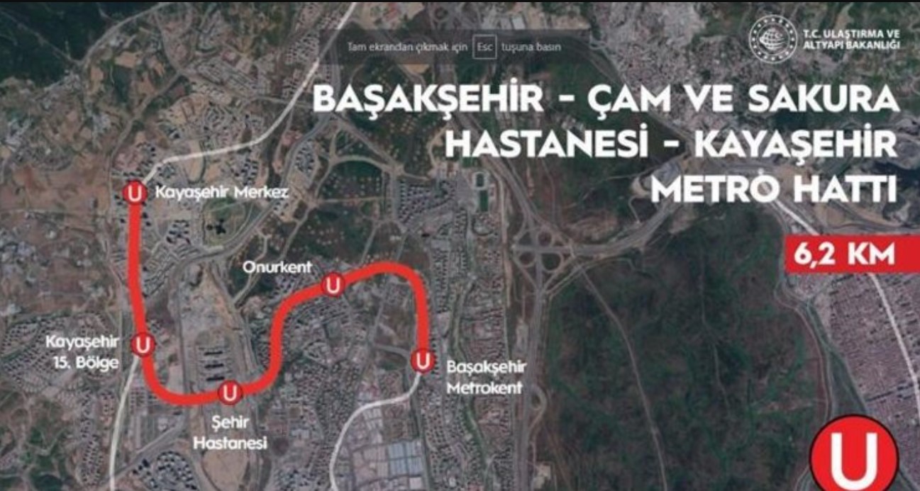 Başakşehir-Kayaşehir Metro Ne Zaman Bitecek Ulaştırma Bakanlığı Açıkladı!