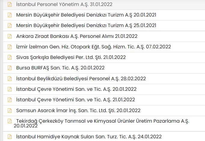 Belediyeler İnşaat işlerinde Çalışacak Yüksek Maaşlı Kadrolu İşçi Arıyorlar