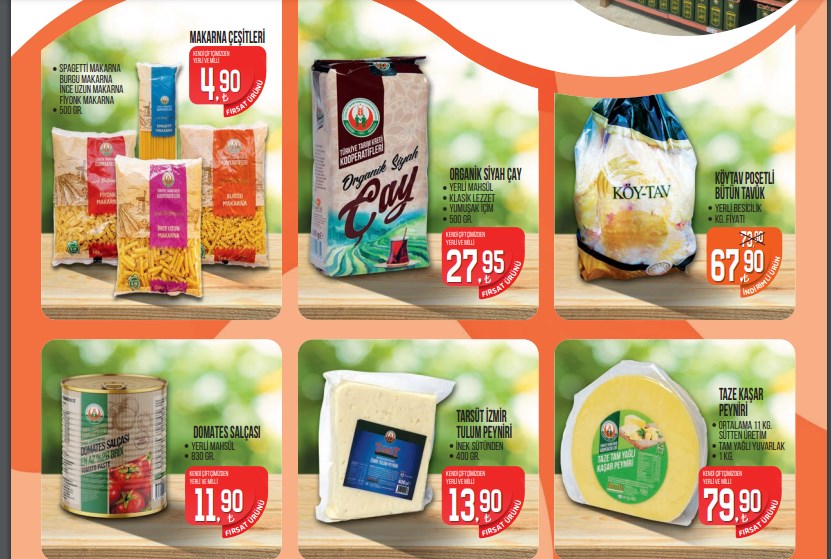 Tarım Kredi Kooperatifi Marketlerde Haftasonu Kış İndirimi! Un, Çay, Tavuk, 5 kg Deterjan Fırsat Ürünü Oldu