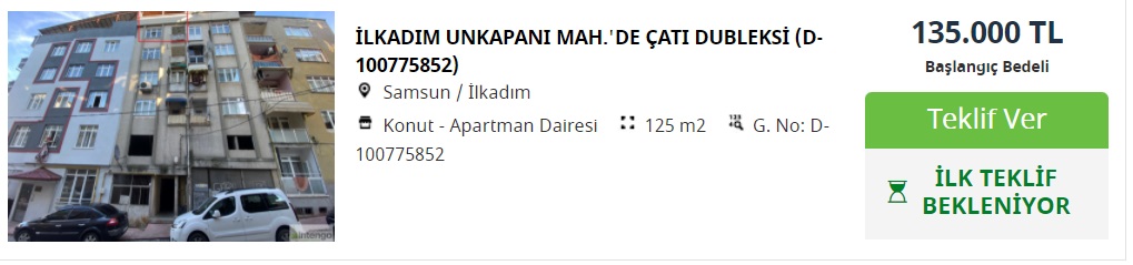 Garanti BBVA'dan Türkiye'nin Farklı Şehirlerinde 128 Bin TL'ye, 135 Bin TL'ye, 140 Bin TL'ye Satılık Kelepir Konutlar!