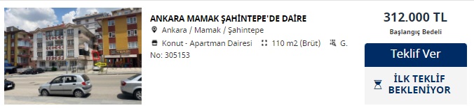 İş Bankası'ndan 80 Bin TL'ye, 146 Bin TL'ye, 200 Bin TL'ye Satılık 2+1, 3+1, 4+1 Ve Dubleks Konutlar!