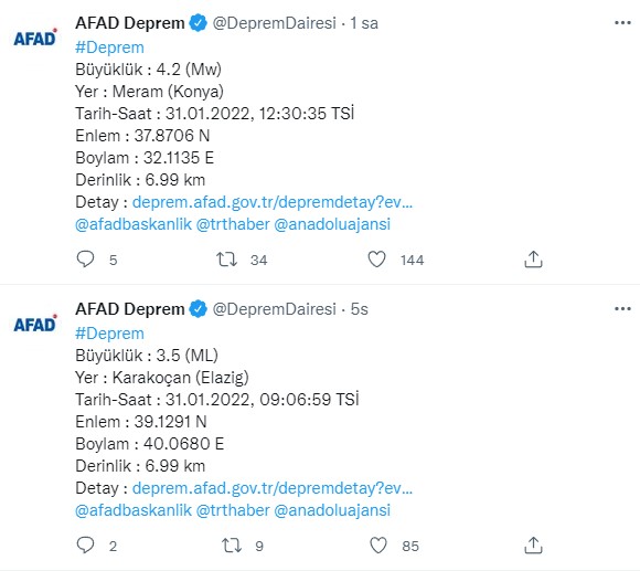 Türkiye Beşik Gibi Sallanıyor! Bingöl'ün Ardından Bir Son Dakika Deprem Haberi Konya'dan Geldi