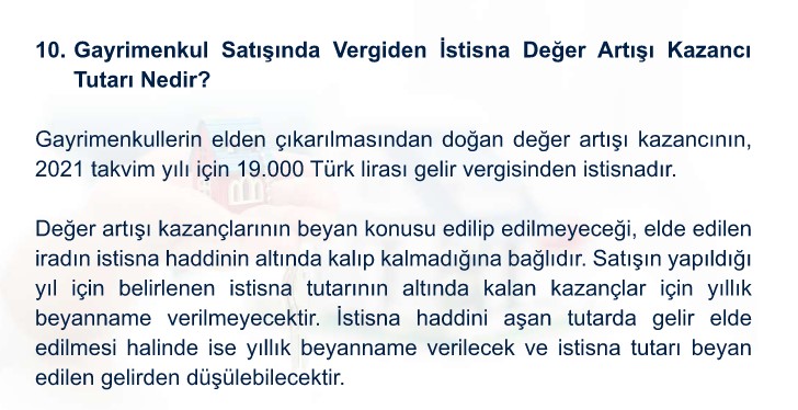 Gelir İdaresi Başkanlığı Uyardı: Aldığı Evi Satanlar Buna Dikkat Etmezse Değer Artış Kazancı Vergisi Ödeyecek