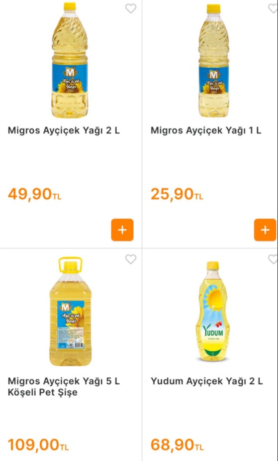 Şubat Ayı İndirimlerle Başladı! En Ucuz Migros, Carrefour, Şok, Bim, A101 Sole Evin, Yudum, Turna 5 LT Yağ Fiyatları