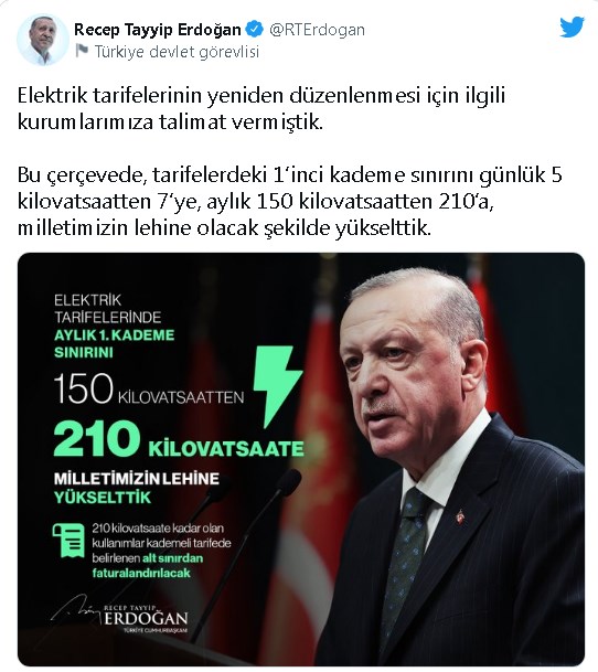 Elektrikte Tarife Değişti! Elektrik Faturaları Düşecek Mi?