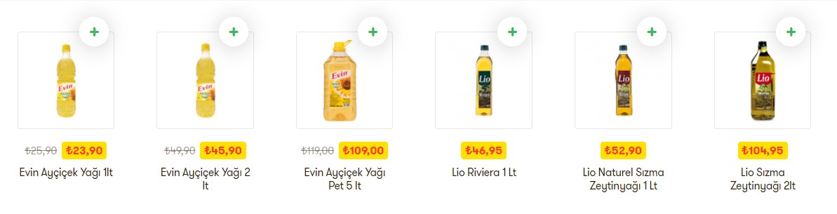 Şubat Ayı İndirimlerle Başladı! En Ucuz Migros, Carrefour, Şok, Bim, A101 Sole Evin, Yudum, Turna 5 LT Yağ Fiyatları