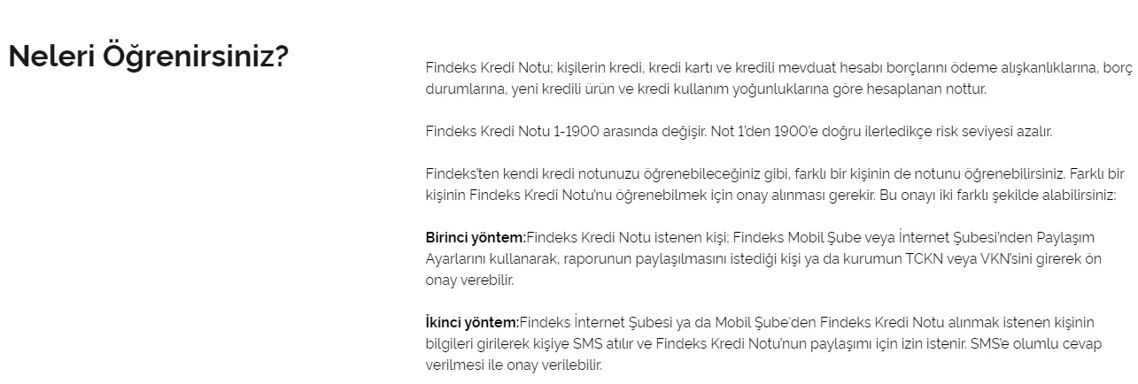 Bankalara olan Kredi, Kart Borcu, Kredi Notu Sorgulama! E-Devlet TC İle Ücretsiz Findeks Raporu KKB Sorgulama