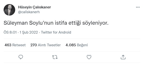 Cumhurbaşkanı Erdoğan Yapabiliriz Demişti, Yeni Kabine Listesi Basına Sızdırıldı: Süleyman Soylu İstifa Mı Etti?