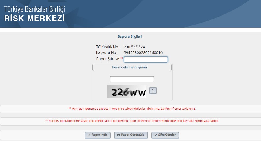 Bankalara olan Kredi, Kart Borcu, Kredi Notu Sorgulama! E-Devlet TC İle Ücretsiz Findeks Raporu KKB Sorgulama