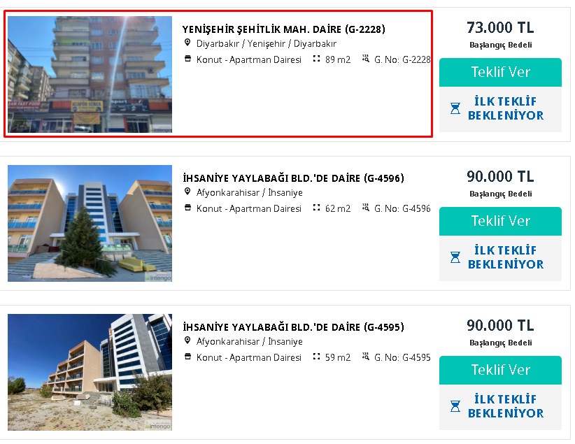 Bu Fiyatlar TOKİ'de Yok! Türkiye Finans 8 Bin TL Peşinat, Aylık 883 Lira Taksitle 3+1 Daire Satıyor
