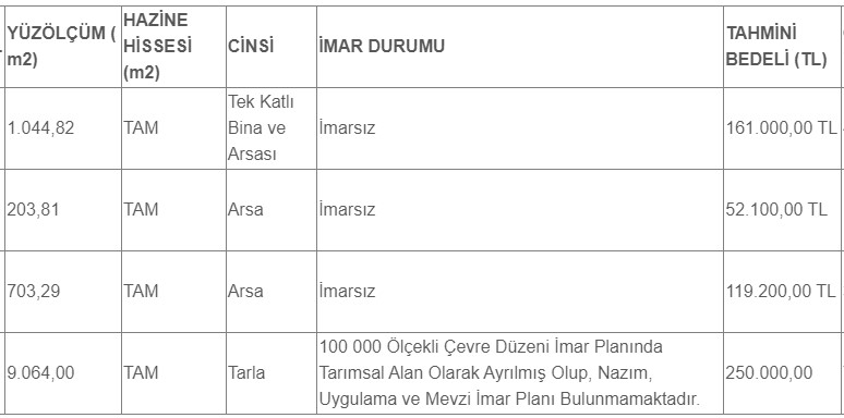 Milli Emlak'tan Haftasonu Duyuruları! Altın, Dolar, Coin Yerine Sudan Ucuz Toprak Arsa Arazi Satışları