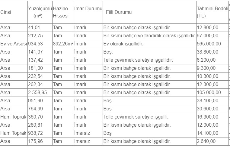 Milli Emlak'tan Haftasonu Duyuruları! Altın, Dolar, Coin Yerine Sudan Ucuz Toprak Arsa Arazi Satışları