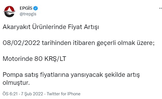 80 Kuruşluk Motorin Zammını Günler Önce Açıklamıştı! Şimdi De Benzine Rekor Zam Geliyor Diyerek Yeni Rakamı Duyurdu