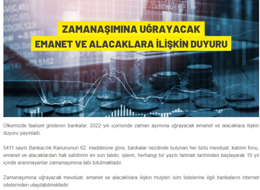 Banka Hesabı Olanlar Dikkat, Bu Uyarı Size! 16 Bankadan Ortak Açıklama Geldi, O Paralara El Konulacak...