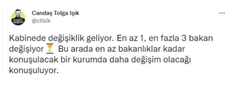 Kabine-Değişikliği Son Dakika Kulis: Kabinede Değişecek Bakanlar ve Yerine Yeni Gelecek İsimler Listesi Sızdırıldı