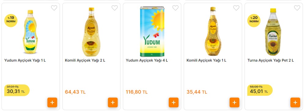 KDV İndirimi Bombası Patladı, Migros Yudum Ayçiçek Yağı Fiyatlarına Yüzde 19 İndirim Yaptı!