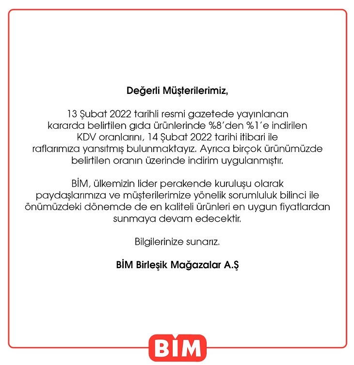 BİM Yüzde 7 Değil 17 İndirim Yaptı! KDV Sonrası İndirimli Peynir, Süt, Yoğurt, Yumurta, Tereyağ, Ayçiçek Yağı Fiyatları