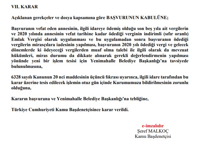 2017, 2018, 2019, 2020 ve 2021'de Emlak Vergisi Ödeyenler! Hazine ve Maliye Bakanlığı Para İadesi Yapacak