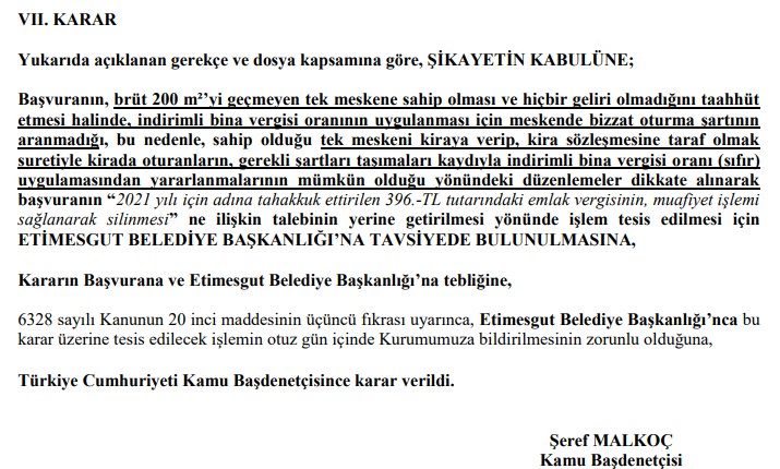 2017, 2018, 2019, 2020 ve 2021'de Emlak Vergisi Ödeyenler! Hazine ve Maliye Bakanlığı Para İadesi Yapacak