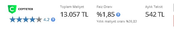 Bankalar Faiz Yarışında! Ayda 538 TL Taksitle 10.000 TL İhtiyaç Kredisi! ING, Denizbank, TEB, QNB