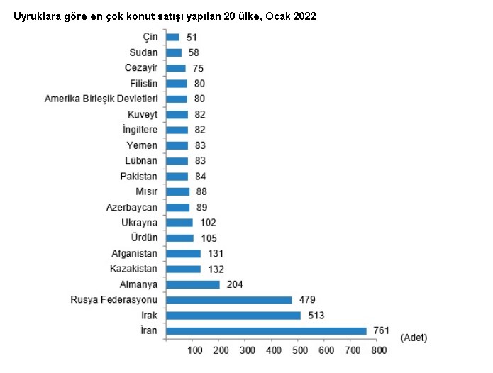 TÜİK Ocak 2022 Konut Satış İstatistiklerini Yayımladı! O İlde Satışlar Durmuyor!