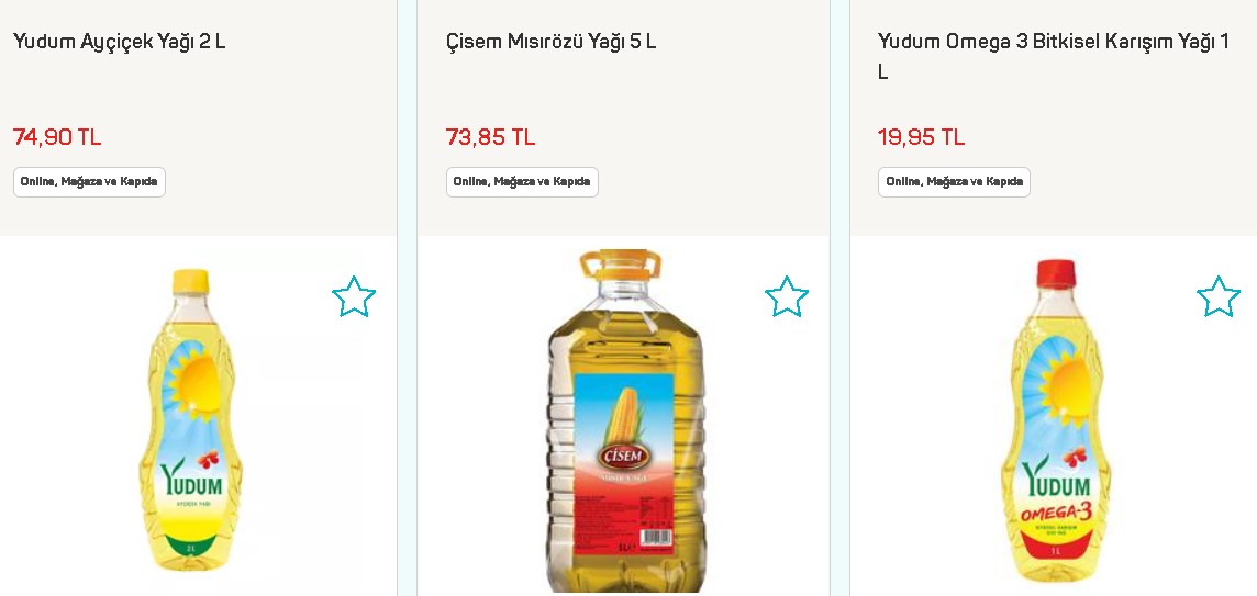 A101 Kampanyayı Patlattı! 3 LT Yudum Ayçiçek Yağı 65.40 TL, 5 LT Mısırözü Yağı Fiyatı 73.85 TL'ye Düştü, İndirim Geldi!