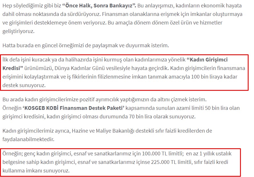 Halkbank'tan Ev Hanımlarına Faizsiz Kredi! Kendi İşini Kurmak İsteyen Kadınlara Halk Bankası Sıfır Faizli KOSGEB Kredisi